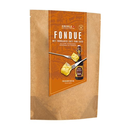
  Fondue mit Saft vom Fass 600g
 
