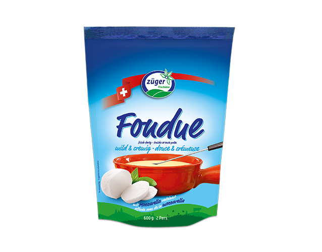 
  Fondue  600g Mozzarella
 
  
